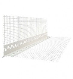 PROFILE DRENARE APA DIN PVC /COLT/ CU PLASA, LUNGIME DE 2,5 M